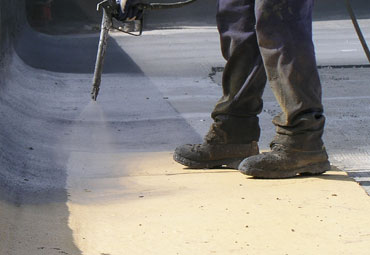 coating systems over Fullerton spray foam roof systems